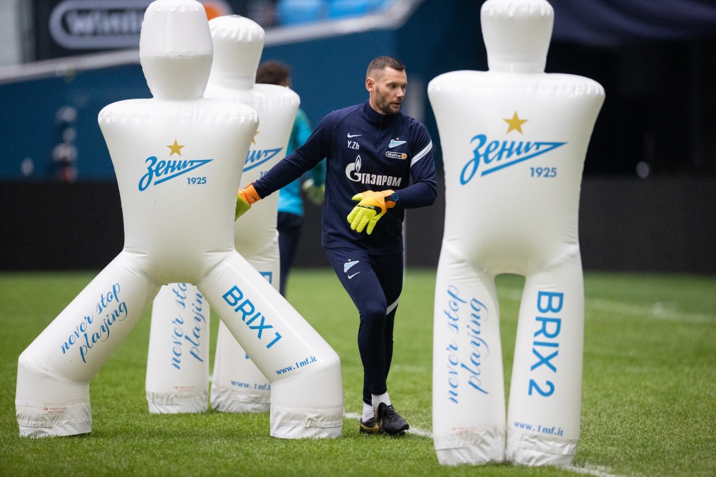 Открытая тренировка «Зенита» перед матчем с «Крыльями Советов»