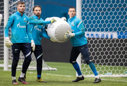 Открытая тренировка «Зенита» перед матчем с «Крыльями Советов»