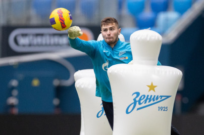 Открытая тренировка «Зенита» перед матчем с «Крыльями Советов»