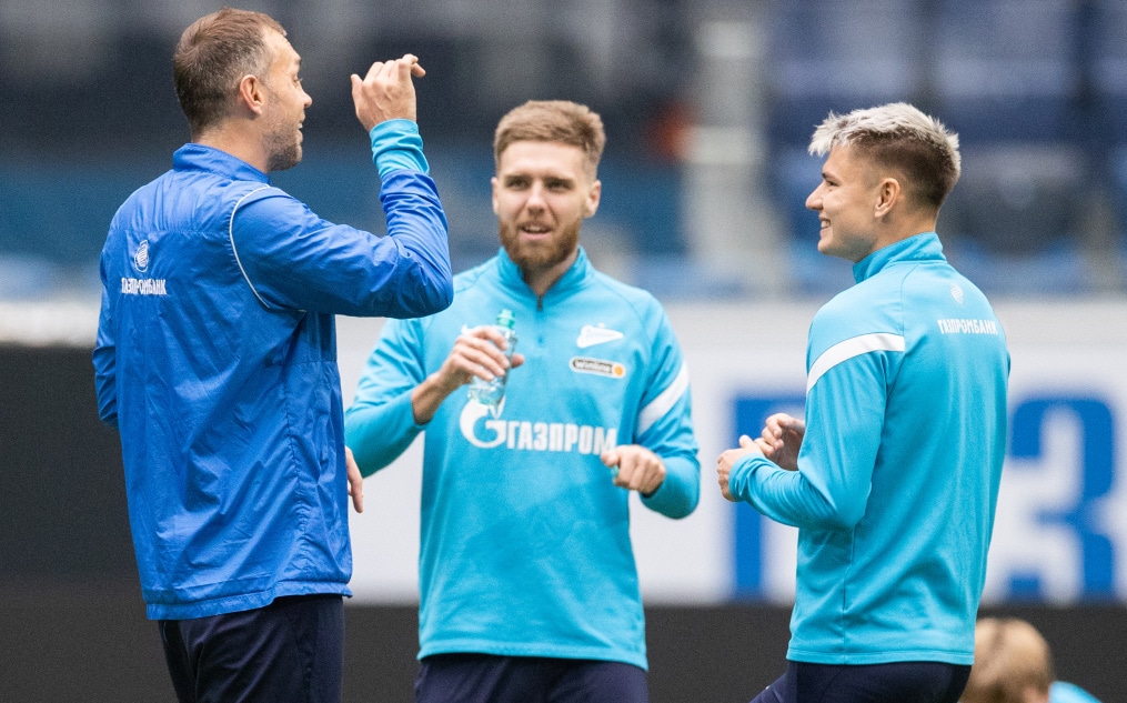 Открытая тренировка «Зенита» перед матчем с «Крыльями Советов»