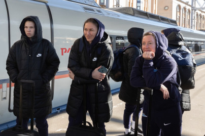 Выезд женской команды на матч «Чертаново» — «Зенит»