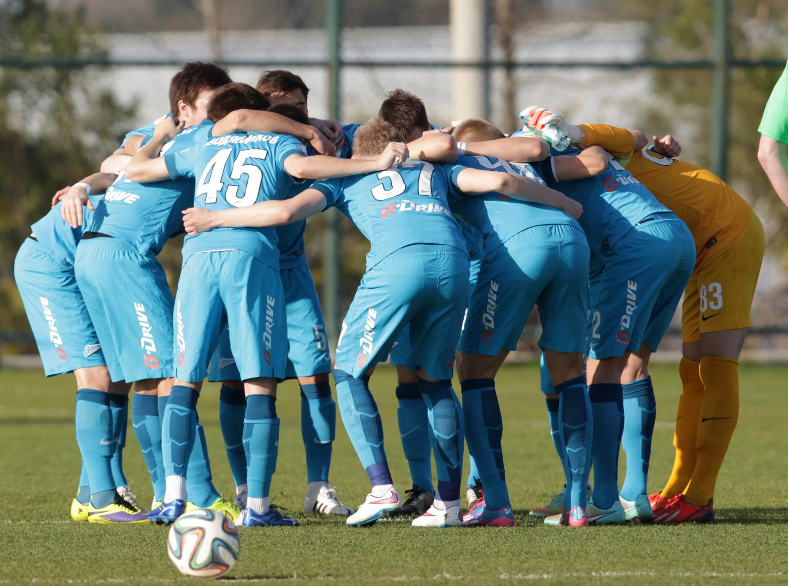 Товарищеский матч «Зенит»-м — «Уфа»-м