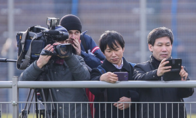 Тренировка «Зенита» перед матчем с «Боруссией»