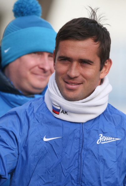 Тренировка «Зенита» перед матчем с «Боруссией»