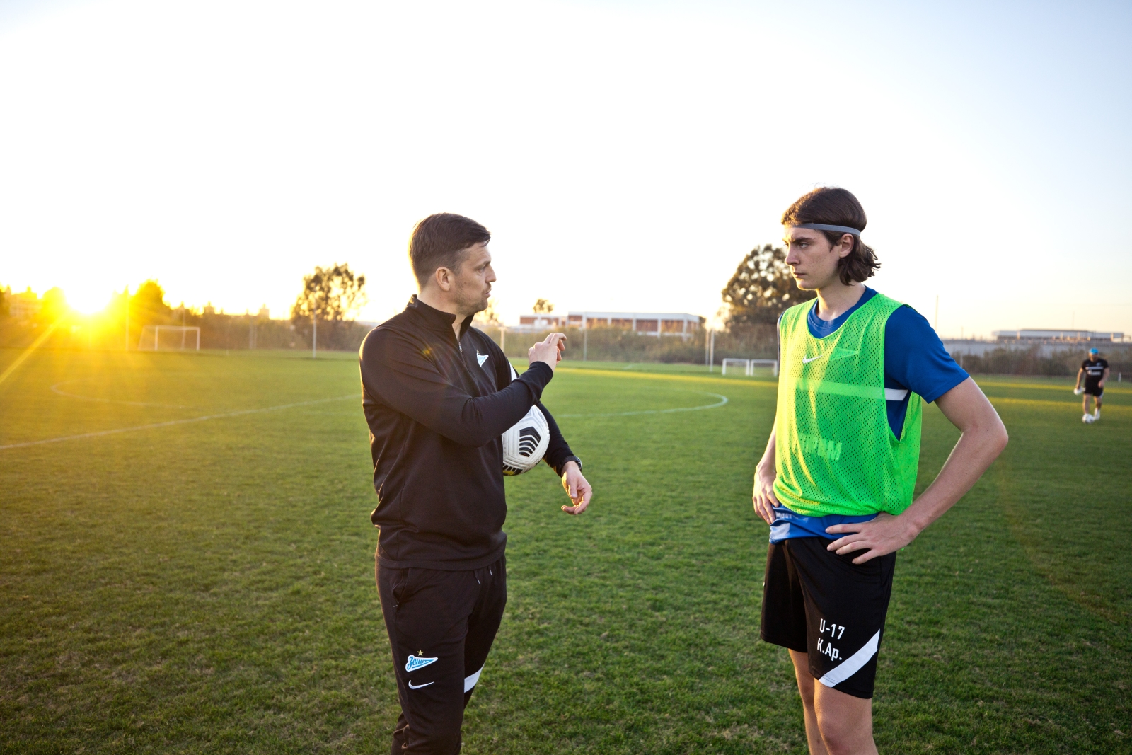 Сборы «Зенита»-м в Турции: 5 февраля, вечерняя тренировка