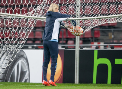 Открытая тренировка перед матчем с ПСВ