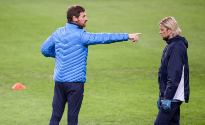 Открытая тренировка перед матчем с ПСВ