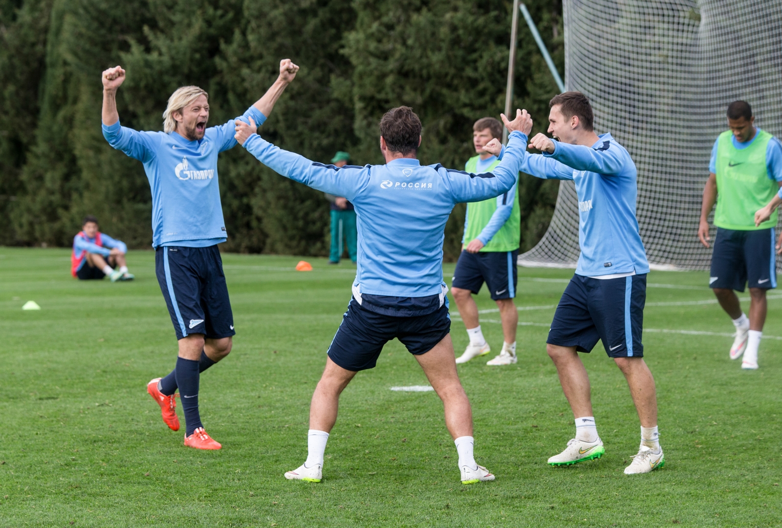 Сборы в Испании: 10 февраля, утренняя тренировка