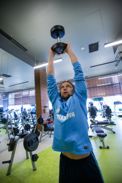 Сборы в Турции: 31 января, утренняя тренировка