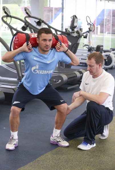 Сборы в Катаре: 17 января, утренняя тренировка