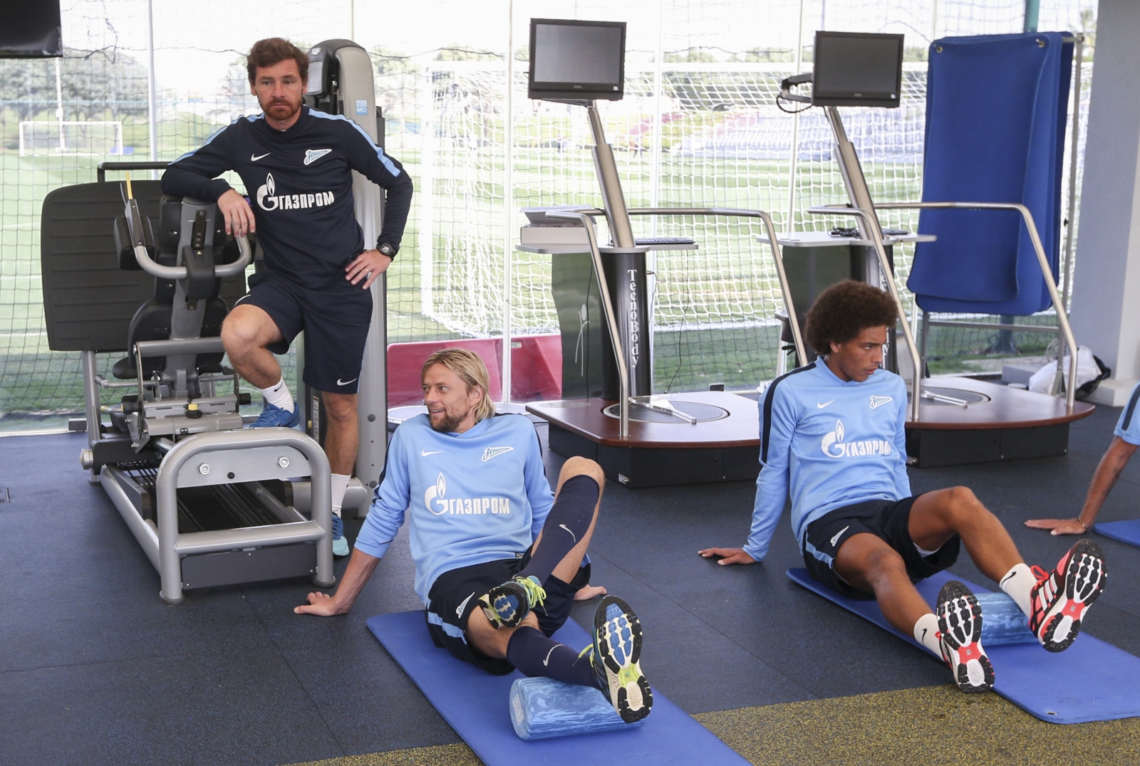 Сборы в Катаре: 17 января, утренняя тренировка