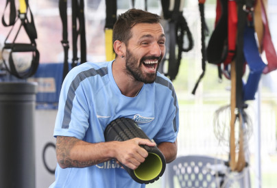 Сборы в Катаре: 17 января, утренняя тренировка