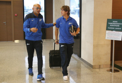 «Зенит» прилетел в Мадрид в  преддверии матча Атлетико — Зенит