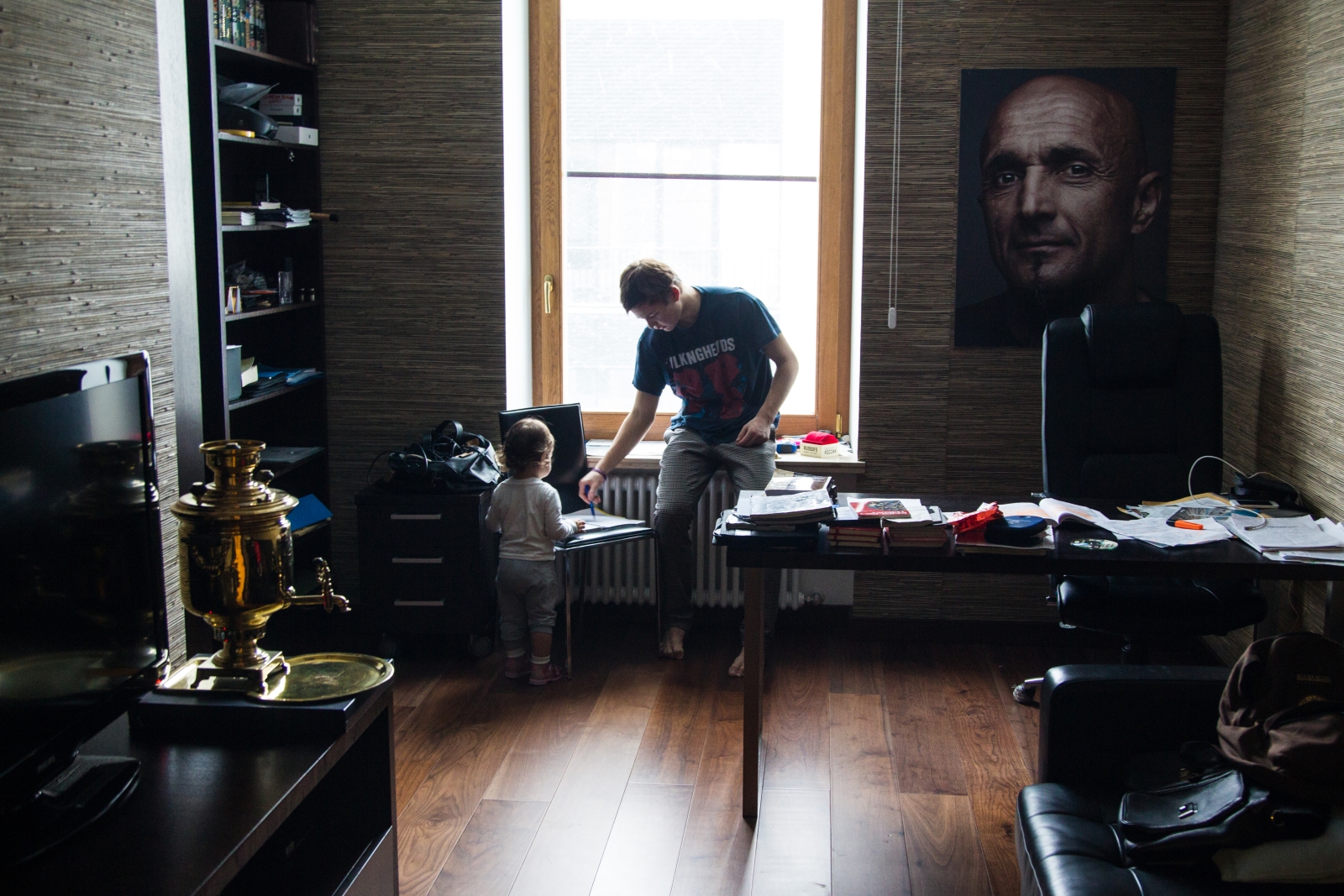 В гостях у Лучано Спаллетти