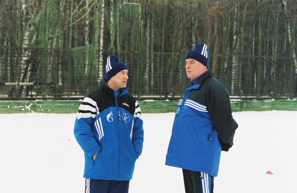 2000 год. Анатолий Давыдов и Юрий Морозов.