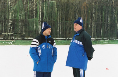 2000 год. Анатолий Давыдов и Юрий Морозов.