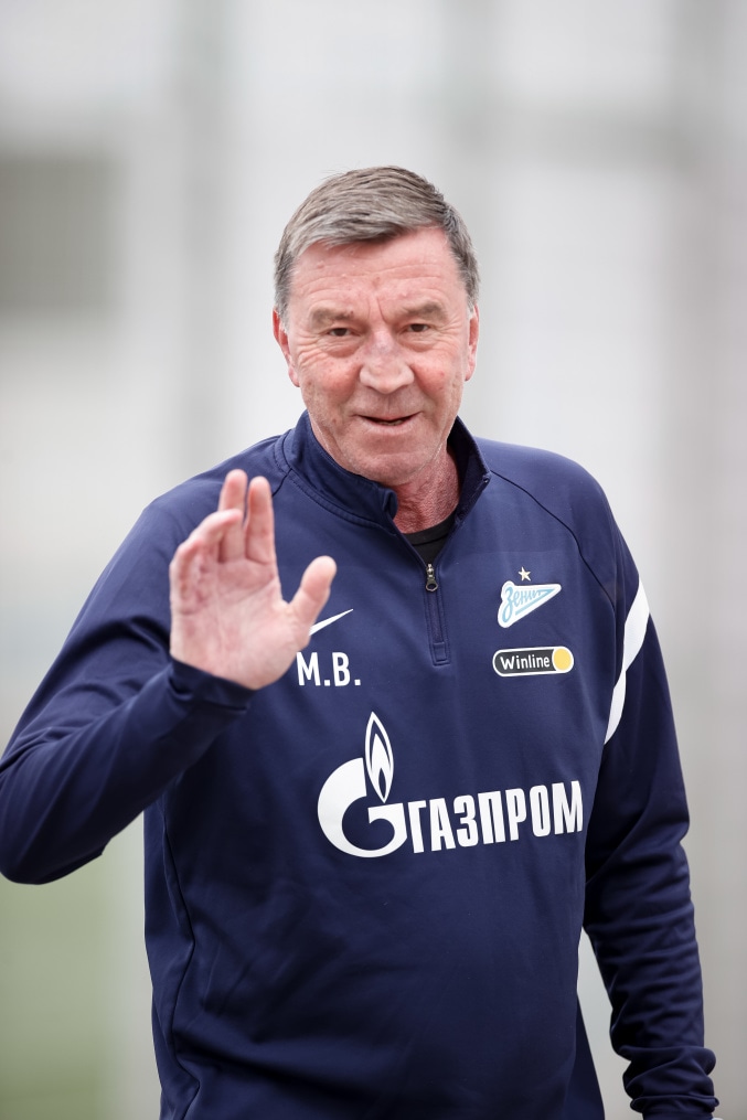 «Газпром» — тренировочные сборы в Петербурге: 14 июня, утренняя тренировка