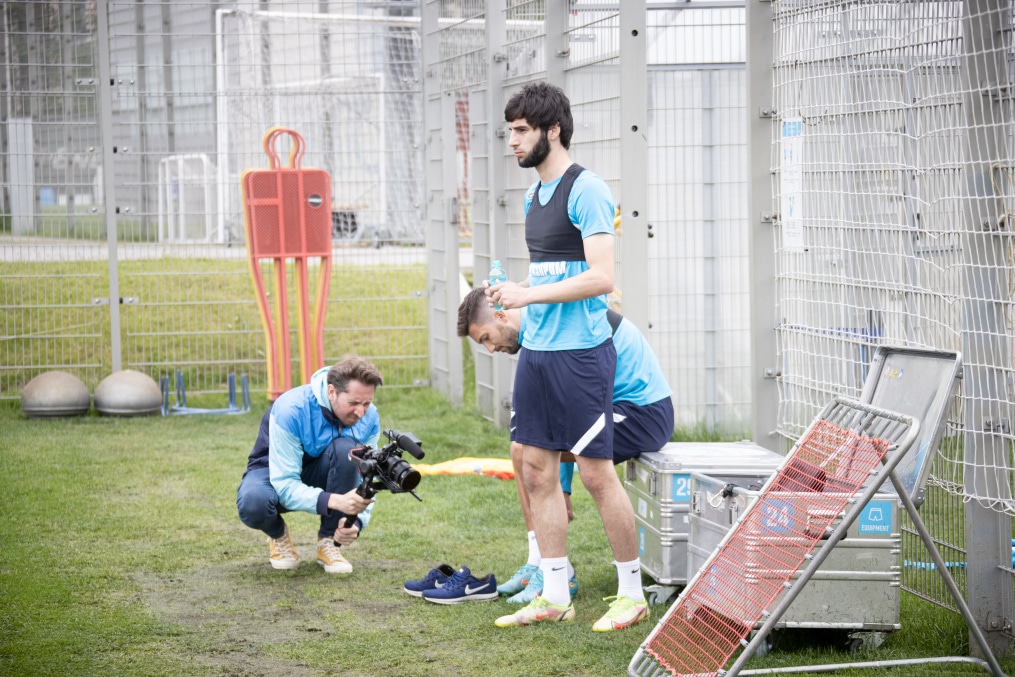 «Газпром» — тренировочные сборы в Петербурге: 14 июня, утренняя тренировка