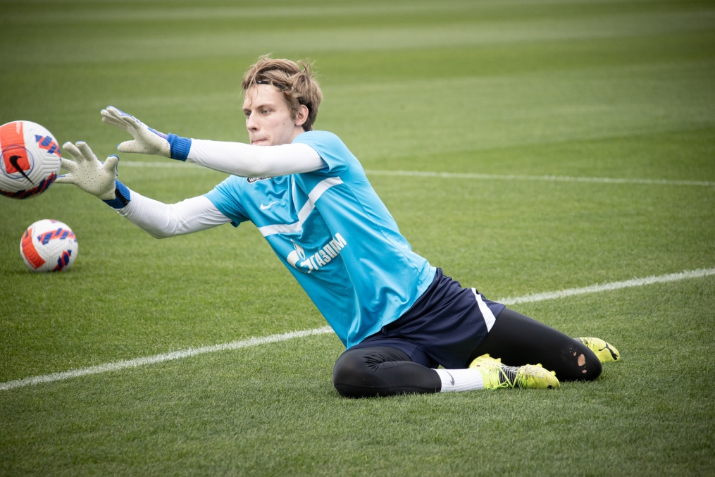 «Газпром» — тренировочные сборы в Петербурге: 14 июня, утренняя тренировка