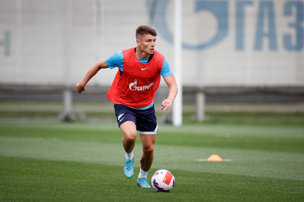 «Газпром» — тренировочные сборы в Петербурге: 14 июня, утренняя тренировка