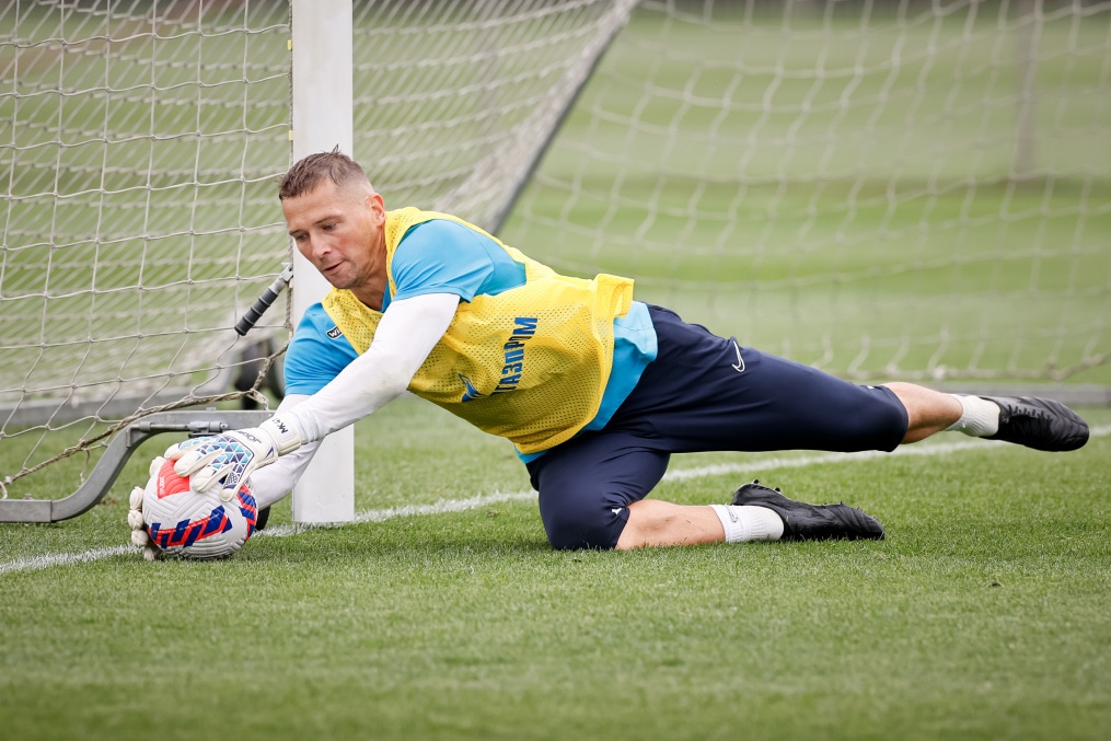 «Газпром» — тренировочные сборы в Петербурге: 14 июня, утренняя тренировка
