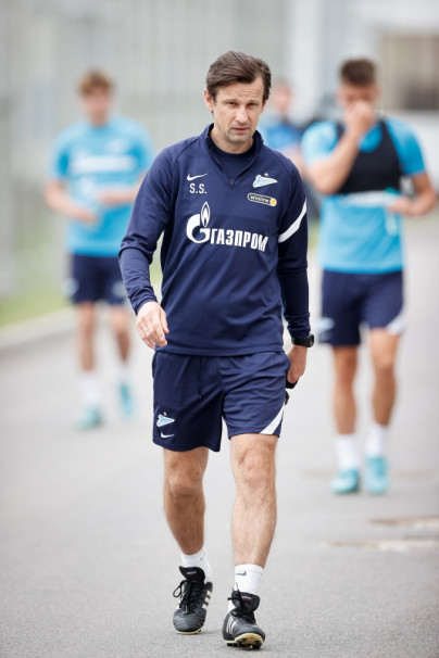 «Газпром» — тренировочные сборы в Петербурге: 14 июня, утренняя тренировка