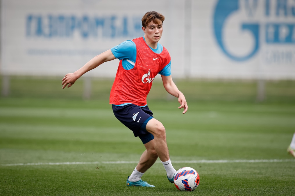 «Газпром» — тренировочные сборы в Петербурге: 14 июня, утренняя тренировка