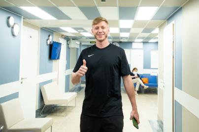 Летний медосмотр основного состава ФК «Зенит» в ММЦ «СОГАЗ»