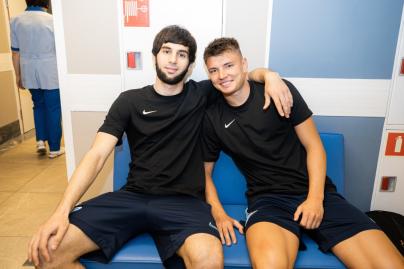 Летний медосмотр основного состава ФК «Зенит» в ММЦ «СОГАЗ»