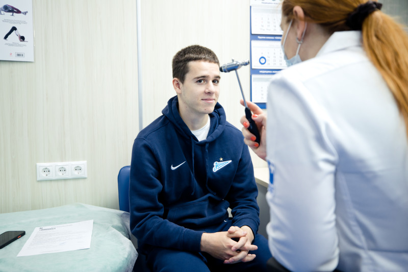 Летний медосмотр «Зенита»-м в ММЦ «СОГАЗ»