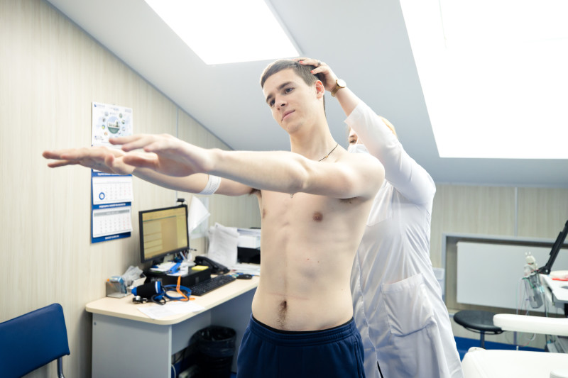 Летний медосмотр «Зенита»-м в ММЦ «СОГАЗ»