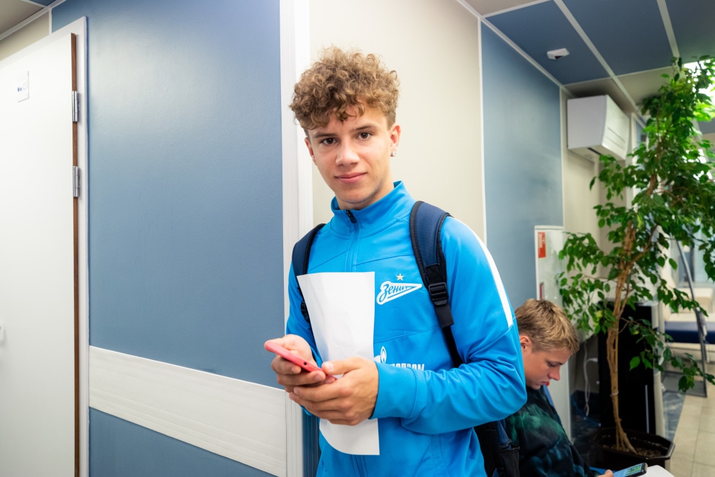 Летний медосмотр «Зенита»-м в ММЦ «СОГАЗ»