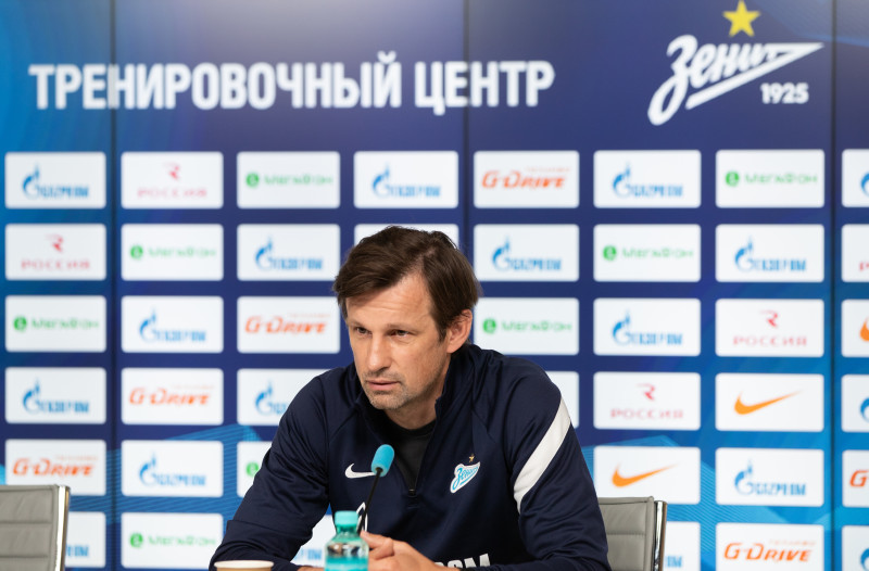 Пресс-конференция «Зенита» перед матчем с «Сочи»