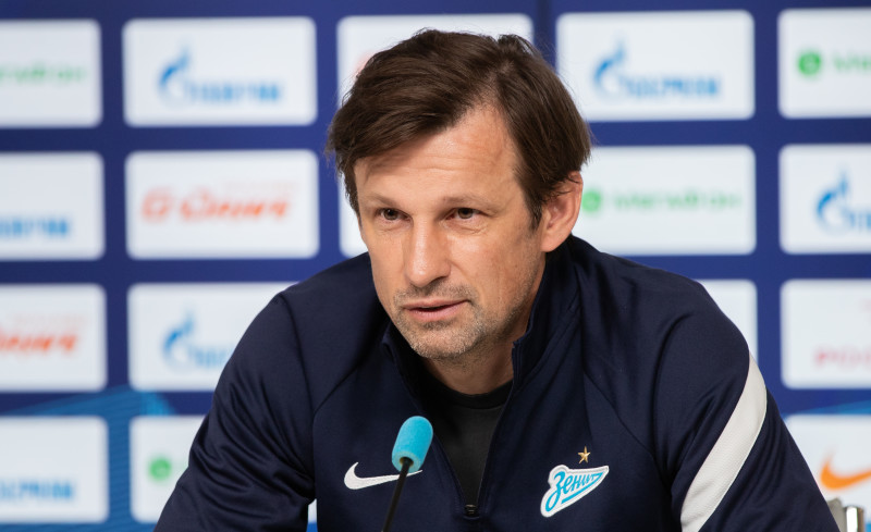 Пресс-конференция «Зенита» перед матчем с «Сочи»