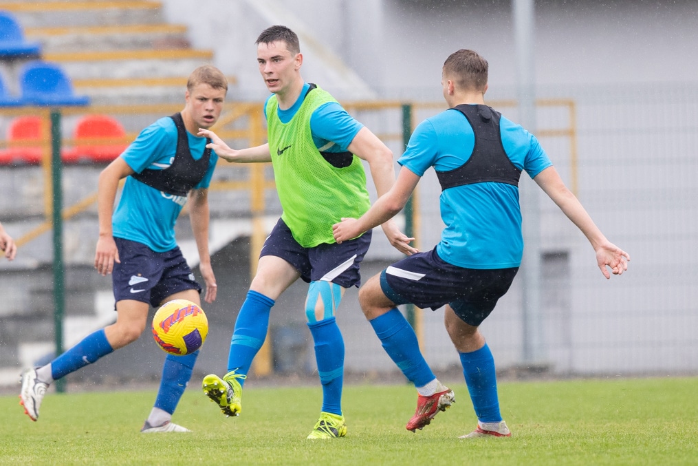 «Газпром» — тренировочные сборы «Зенита»-м в Ставропольском крае: 26 июня, утренняя тренировка