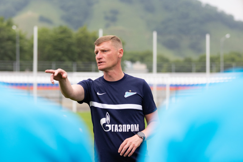 «Газпром» — тренировочные сборы «Зенита»-м в Ставропольском крае: 26 июня, утренняя тренировка