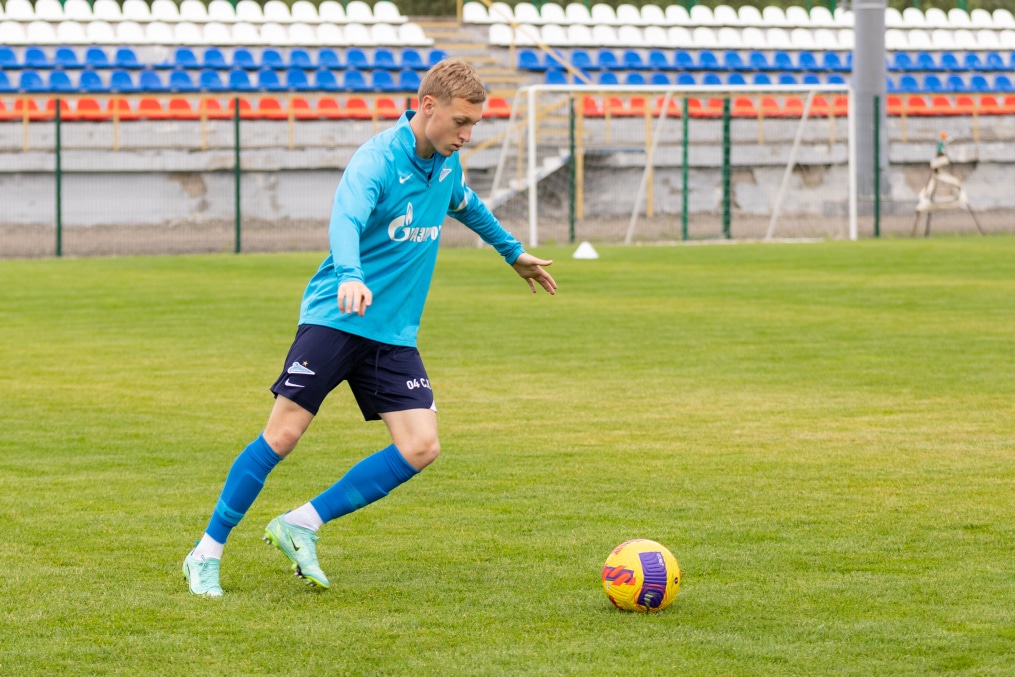 «Газпром» — тренировочные сборы «Зенита»-м в Ставропольском крае: 26 июня, утренняя тренировка