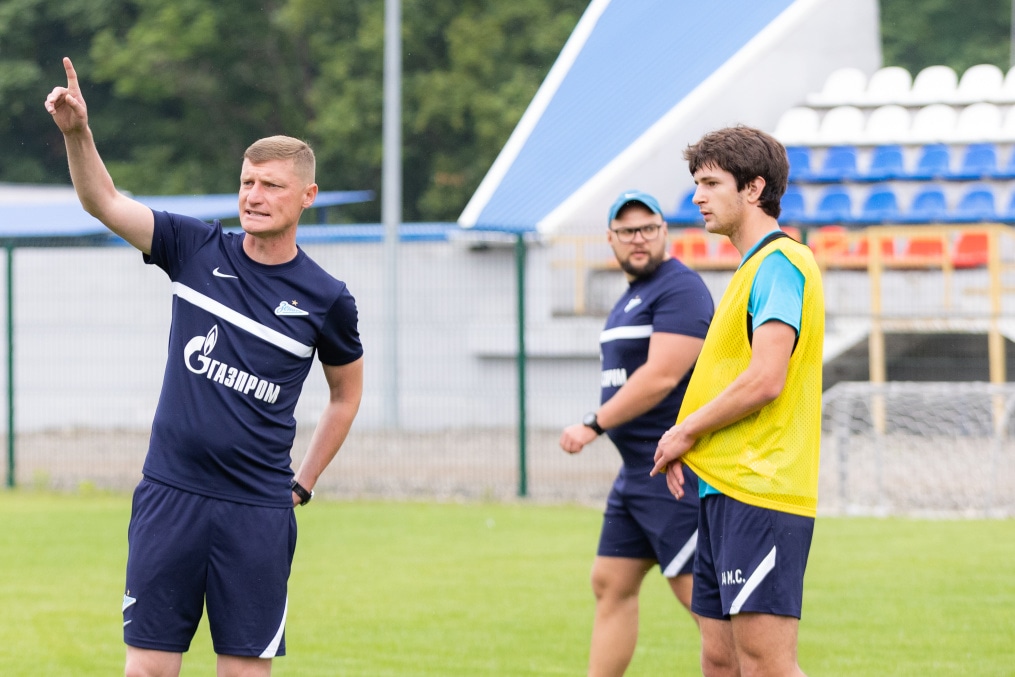 «Газпром» — тренировочные сборы «Зенита»-м в Ставропольском крае: 26 июня, утренняя тренировка