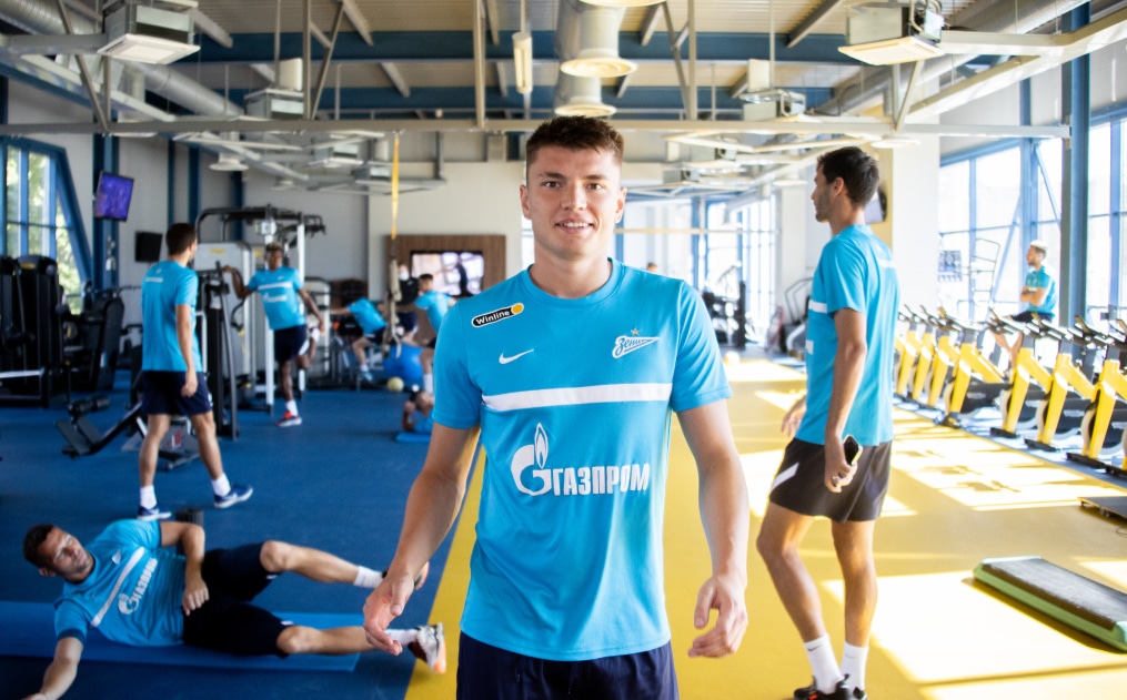Открытая тренировка «Зенита» перед матчем с ЦСКА