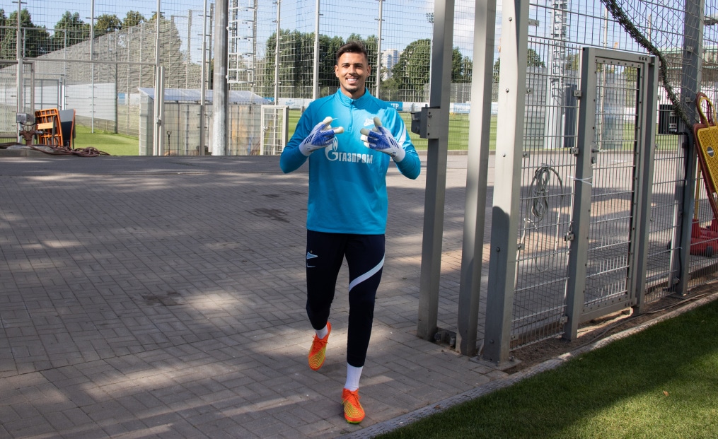 Открытая тренировка «Зенита» перед матчем с ЦСКА