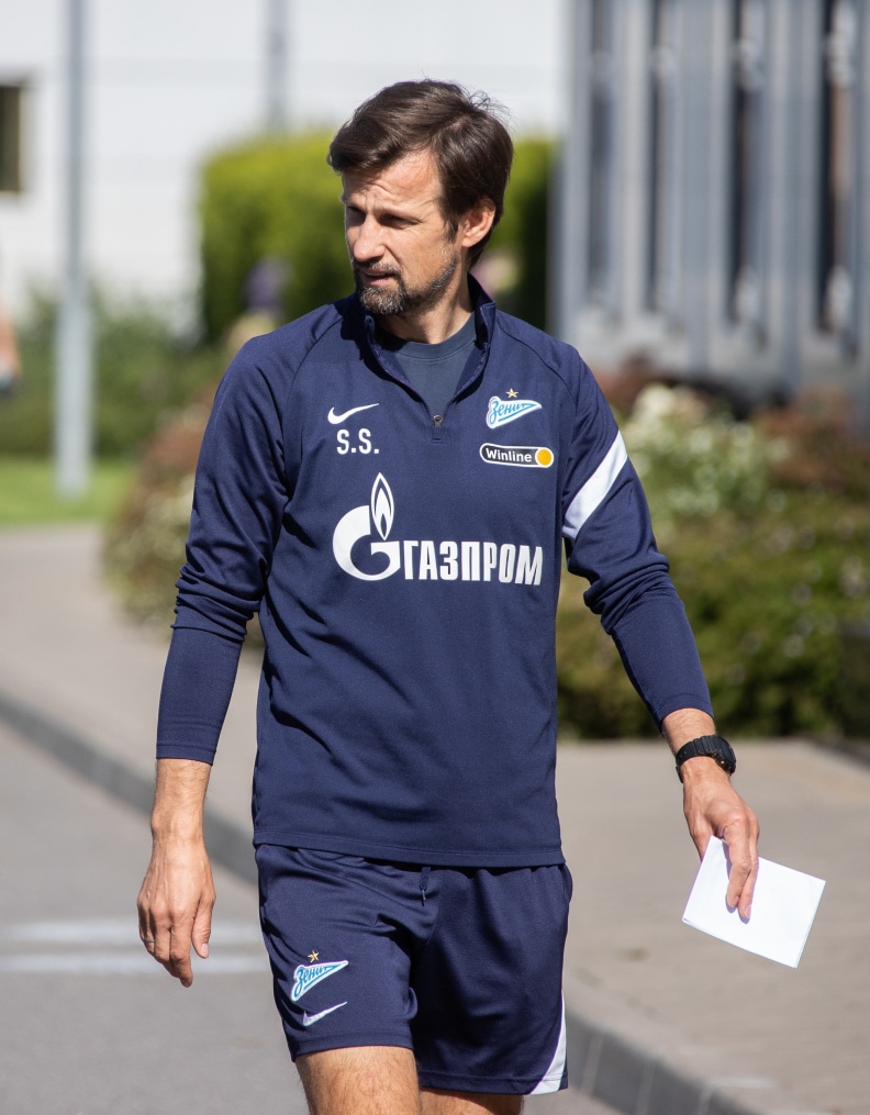 Открытая тренировка «Зенита» перед матчем с ЦСКА