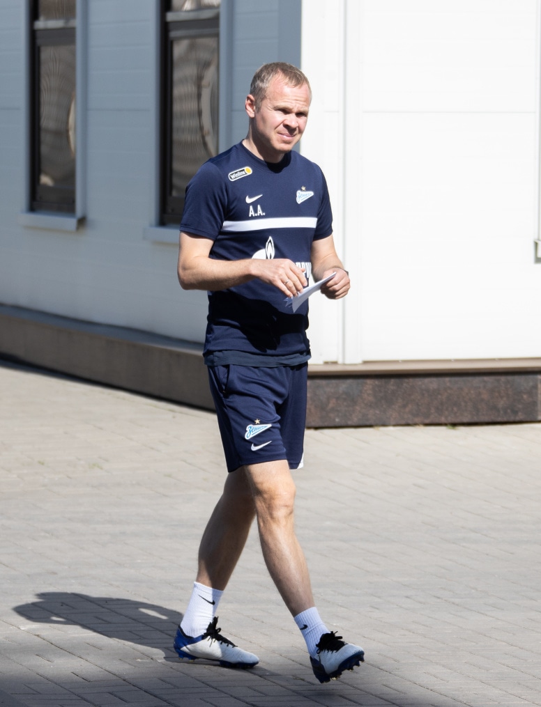 Открытая тренировка «Зенита» перед матчем с ЦСКА