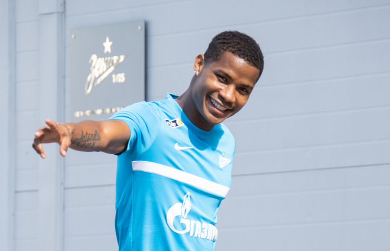 Открытая тренировка «Зенита» перед матчем с ЦСКА