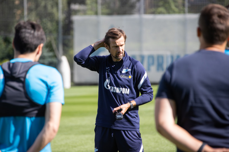 Открытая тренировка «Зенита» перед матчем с ЦСКА