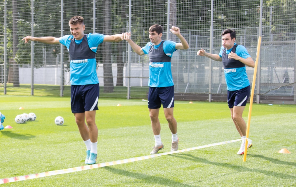 Открытая тренировка «Зенита» перед матчем с ЦСКА