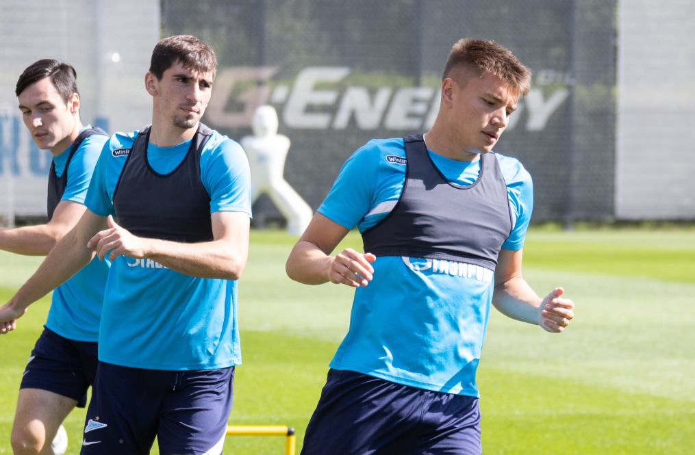 Открытая тренировка «Зенита» перед матчем с ЦСКА