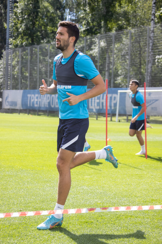 Открытая тренировка «Зенита» перед матчем с ЦСКА