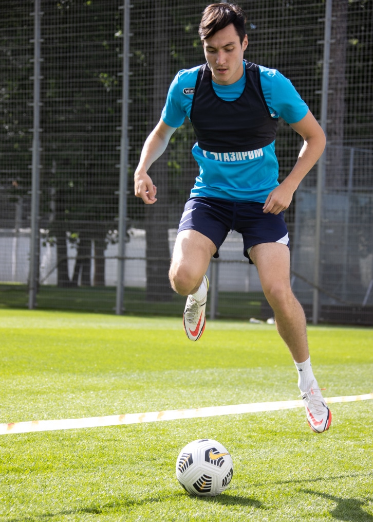 Открытая тренировка «Зенита» перед матчем с ЦСКА