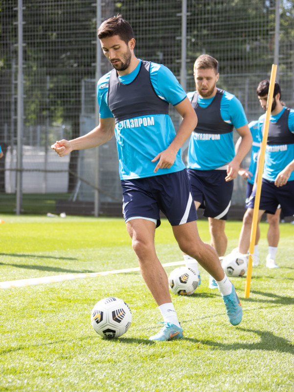 Открытая тренировка «Зенита» перед матчем с ЦСКА