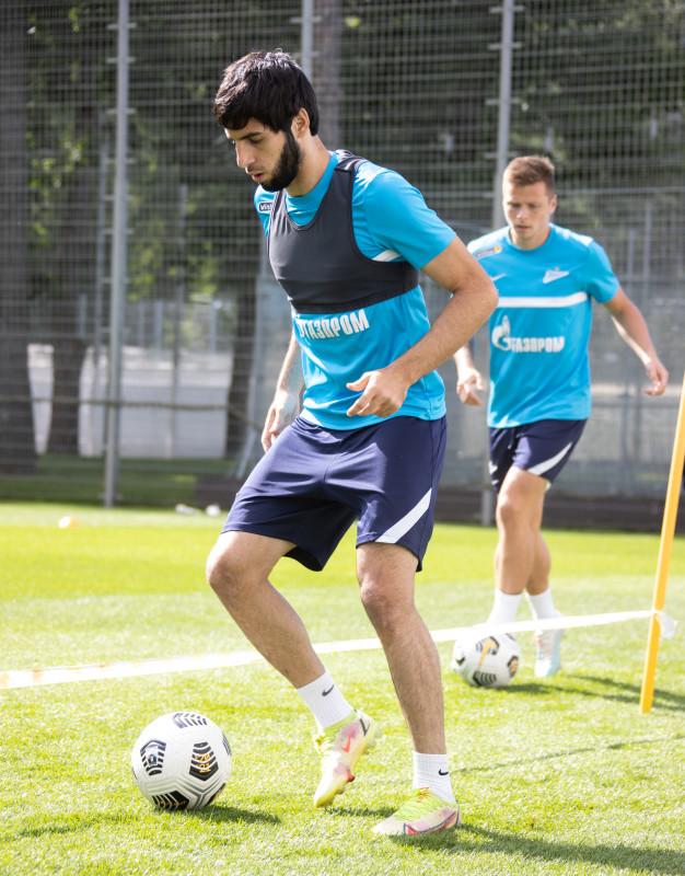 Открытая тренировка «Зенита» перед матчем с ЦСКА